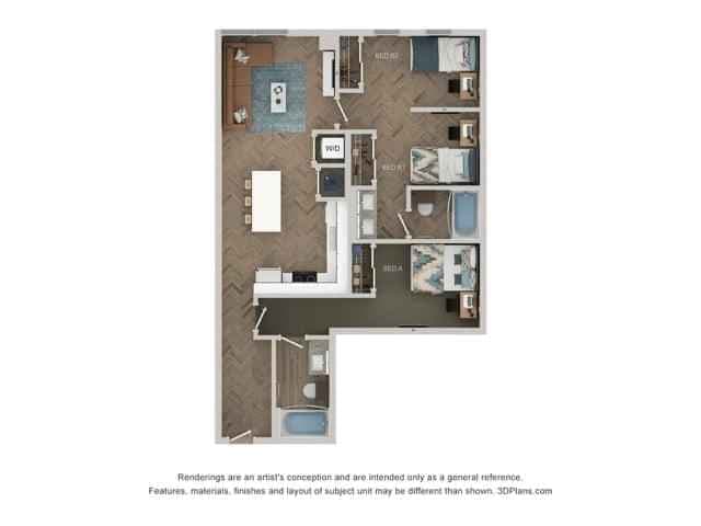 2 Bedroom 2 Bathroom main photo