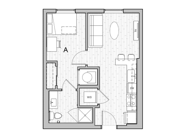 1 Bedroom 1 Bathroom | 1x1 main photo