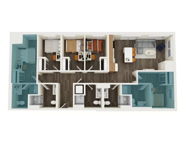 Room in 5 Bedroom 5 Bathroom | 5x5 main photo