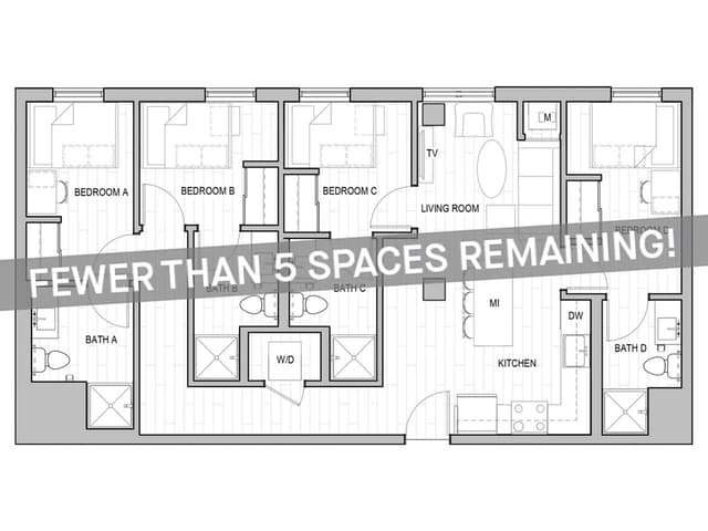 Room in 4 Bedroom 4 Bathroom | 4x4 main photo