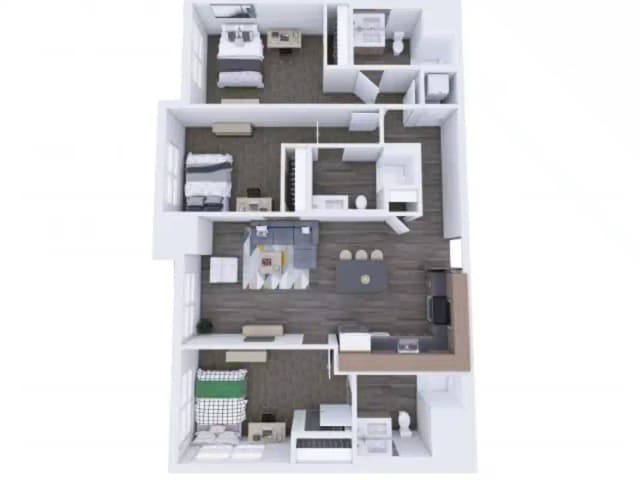 Room in 3 Bedroom 3 Bathroom | 3x3 A main photo