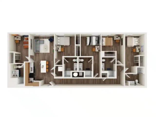 Room in 5 Bedroom 5 Bathroom | 5x5 main photo