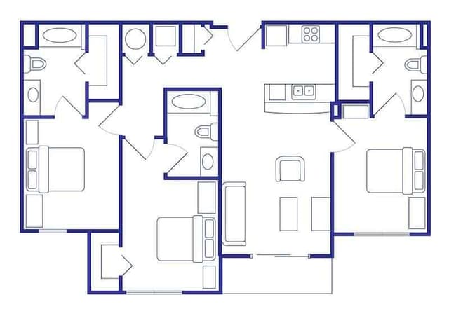 3 Bedroom, 3 Bath main photo