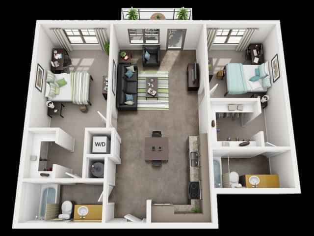 2 Bedroom 2 Bathroom main photo