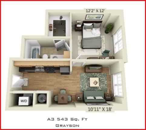 1 Bedroom 1 Bathroom main photo