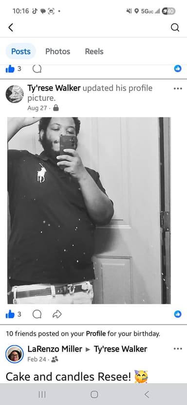 Profile Picture main user avatar